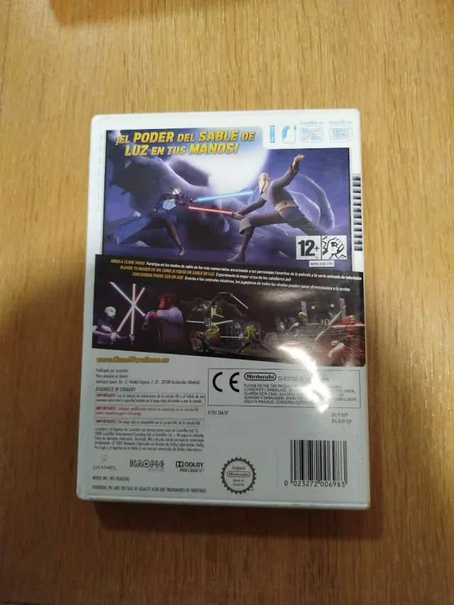 Star Wars The Clone Wars Lightsaber Duels Wii