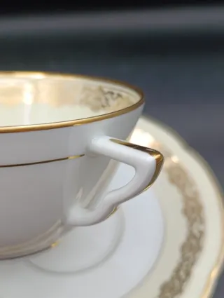 Tazón desayuno Limoges porcelana