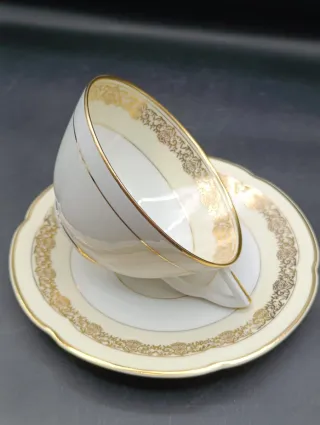 Tazón desayuno Limoges porcelana