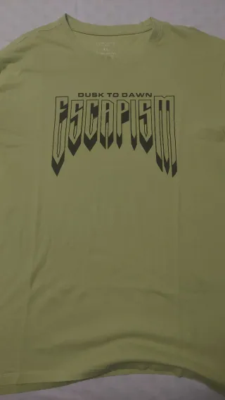 Camiseta verde hombre