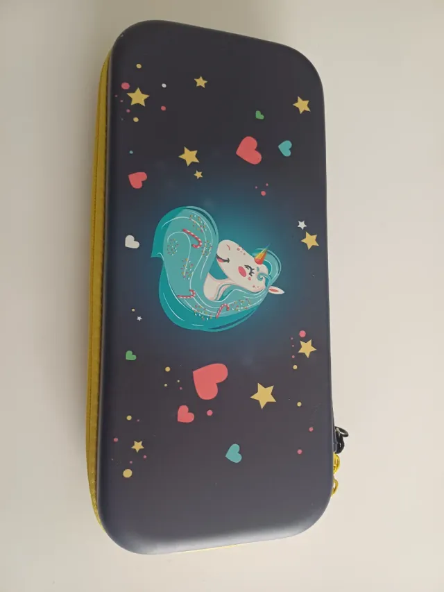 Funda Nintendo Switch Niña Unicornio