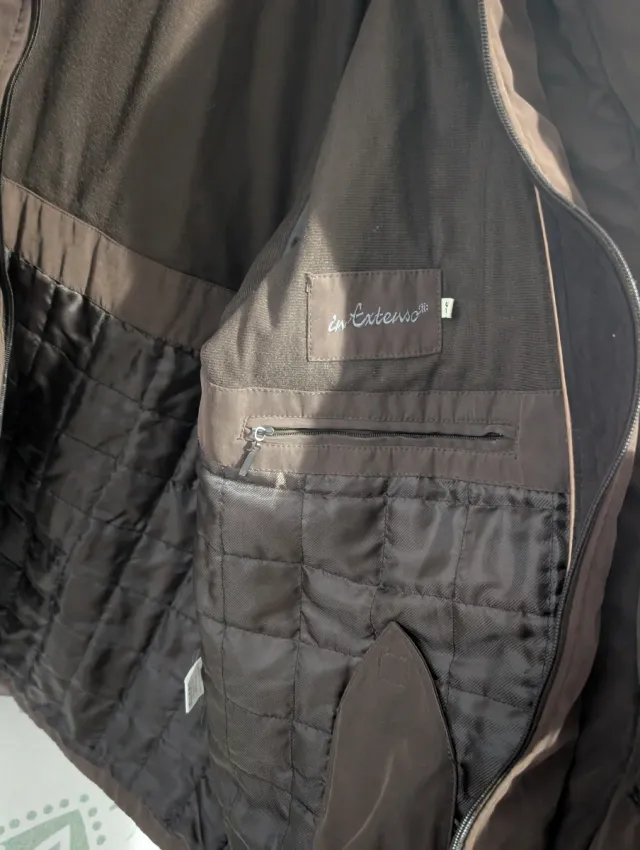 Chaqueta de hombre marrón