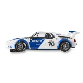 Coche Scalextric Advance BMW M1 Denim con chip