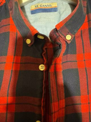 Camisa cuadros franela Hombre El Ganso