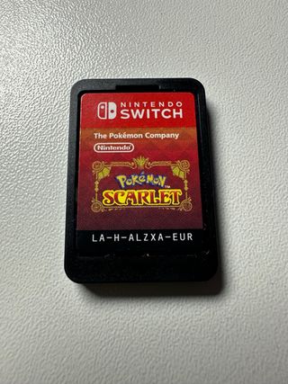 Nintendo Switch Pokémon Scarlet Cartucho