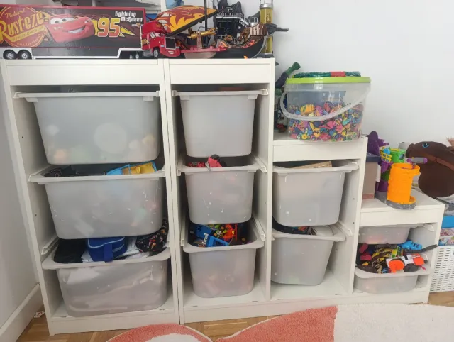 Estantería Ikea Blanca Plástico