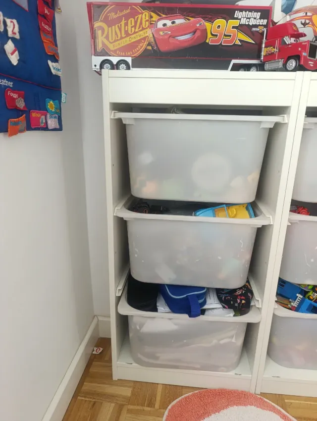 Estantería Ikea Blanca Plástico