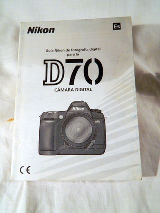 Cuerpo Cámara Nikon D70