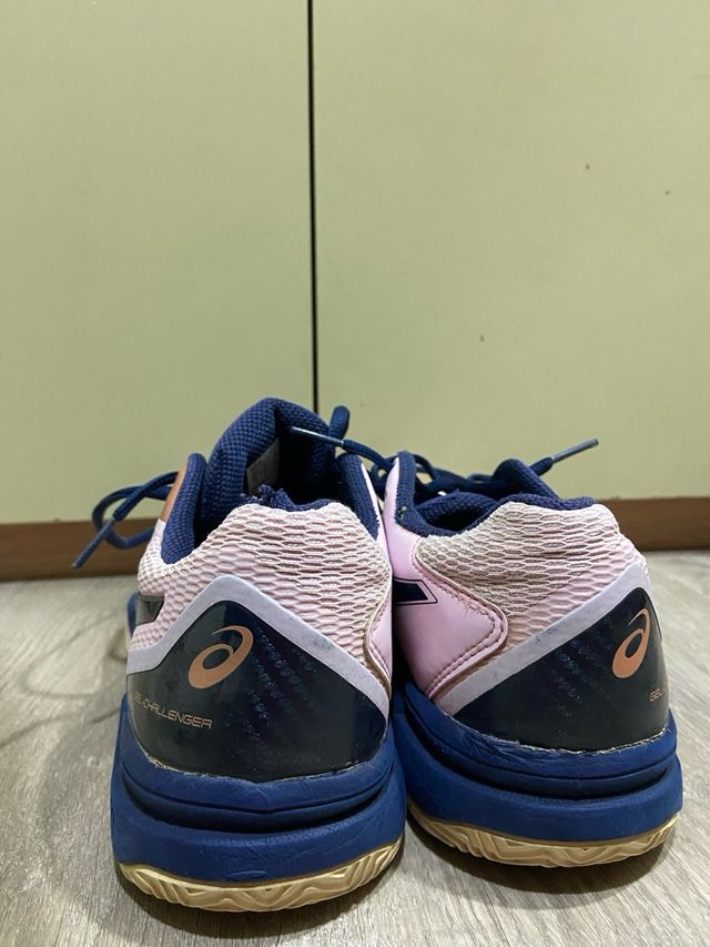 Zapatillas Asics Tenis Azul Rosa