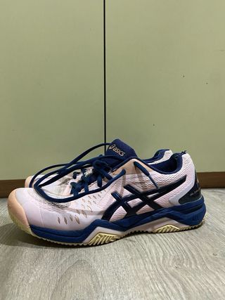 Zapatillas Asics Tenis Azul Rosa