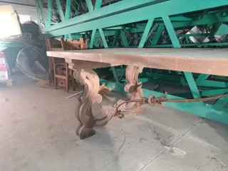 Mesa antigua madera 3x1