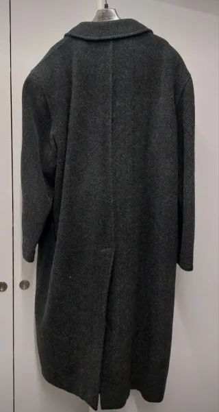 Cappotto Facis vintage anni 90 grigio