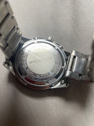 Reloj Viceroy Plata y Blanco Cronógrafo