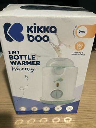 Calienta biberones Kikkaboo 3 en 1 sin usar