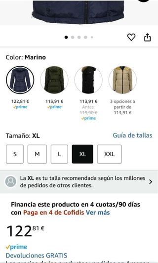 Chaqueta Norway Mujer Azul