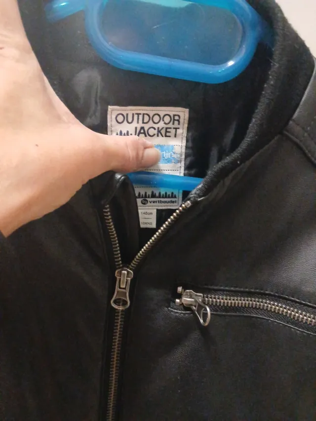 Chaqueta polipiel Verbaudeth Talla 10 Años