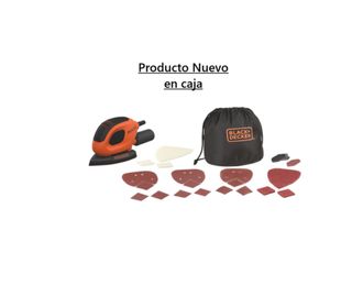 Lijadora BLACK+DECKER 55W + Accesorios