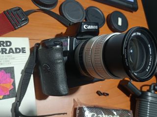 Cámara Canon EOS 5 + Objetivo Sigma 28-105mm