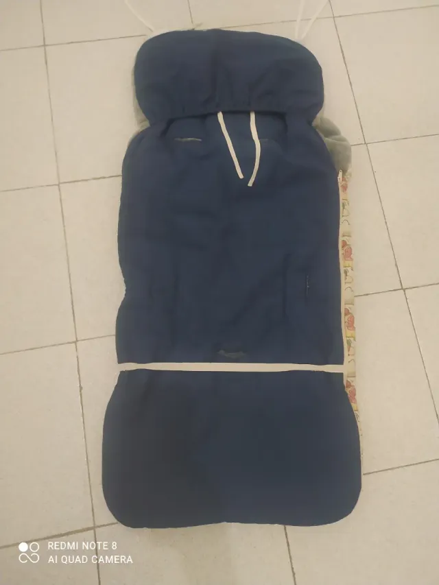 Saco silla paseo unicornios y gris