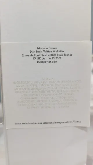 Louis Vuitton Symphony Profumo originale 100 ml