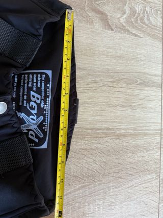 Pantalón Invierno Trekking Negro/Rojo