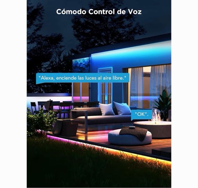 Striscia LED Govee da Esterno 10m Multicolore