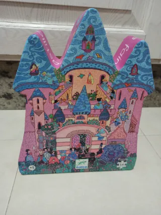 Puzzle Castillo Djeco 54 Piezas +5 Años
