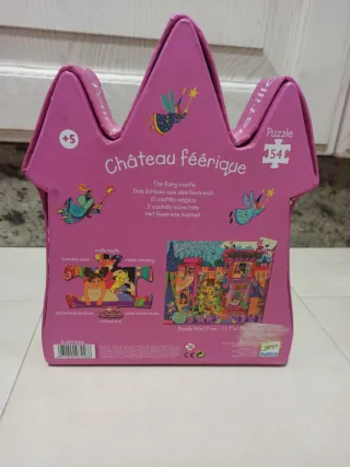 Puzzle Castillo Djeco 54 Piezas +5 Años
