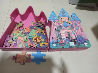 Puzzle Castillo Djeco 54 Piezas +5 Años