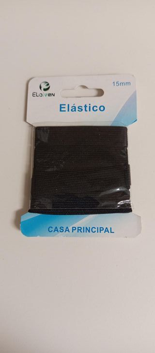 Elástico Negro 15mm - Costura y Manualidades