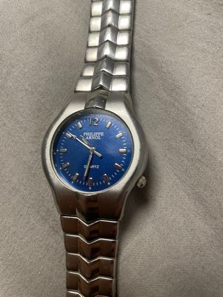 Reloj Philippe Arnol Esfera Azul Acero