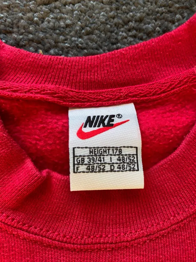 Sudadera Nike Crewneck Vintage 90s