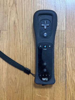Mando Wii Negro con Funda