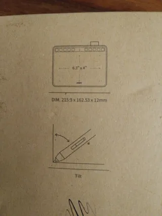 Tableta Gráfica UGEE S640W Inalámbrica