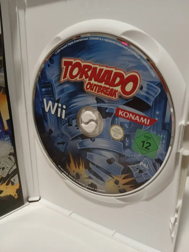 Wii Tornado Outbreak Konami