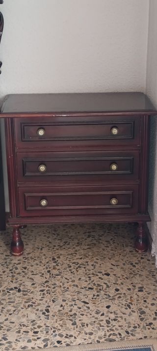 Conjunto dormitorio matrimonio madera