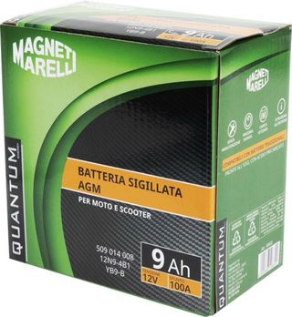 Batería Moto Quantum 9Ah 12V 100A Magneti Marelli