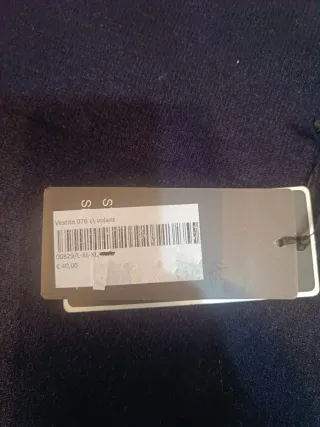 Vestito Evis collo alto con balza