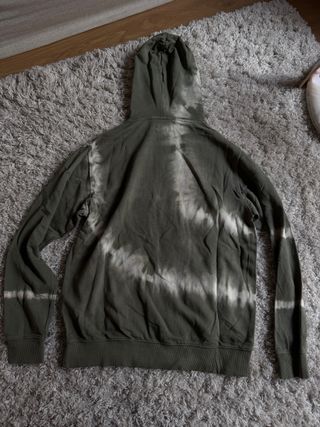 Sudadera Tie Dye Verde y Blanca