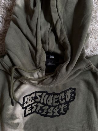 Sudadera Tie Dye Verde y Blanca