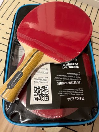 Set NUEVO 2 Palas Ping Pong Pro Spin + Funda