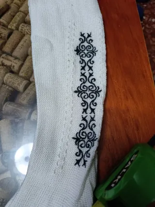 Calcetines falleros blancos talla única