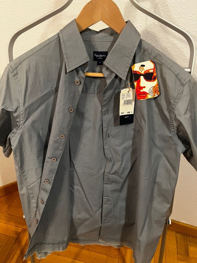 Camisa Pepe Jeans S Gris