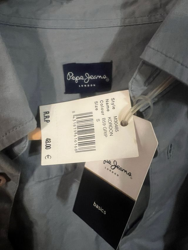 Camisa Pepe Jeans S Gris