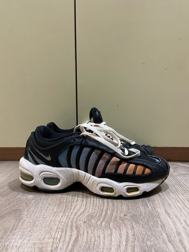 Zapatillas Nike Mujer Negras Naranja