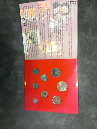 Colección Monedas Españolas 1994 Pruebas Numis