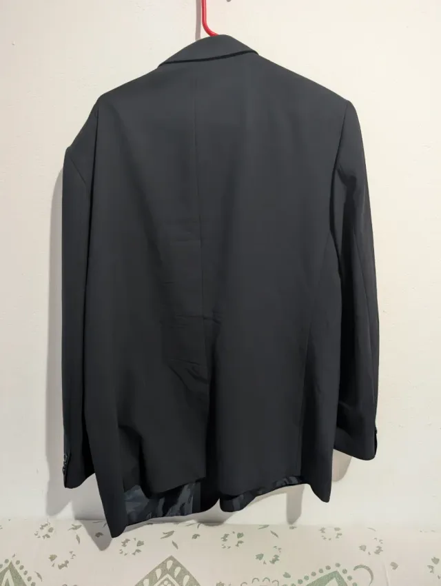 Chaqueta de traje negra