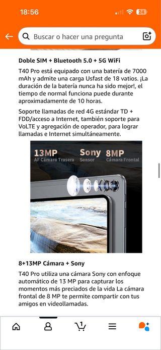 Teclast T40 Pro 128GB Gris