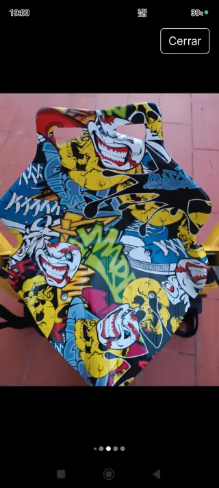 Hoverboard con diseño graffiti