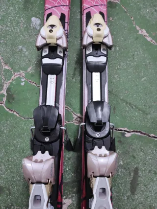 Esquís Salomon + fijaciones Salomon 146 cm Mujer